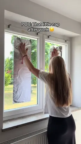 Work. Nap. Repeat. 😅#nightshift #nurse #blackout #blinds #sleep #fyp #insomnia 