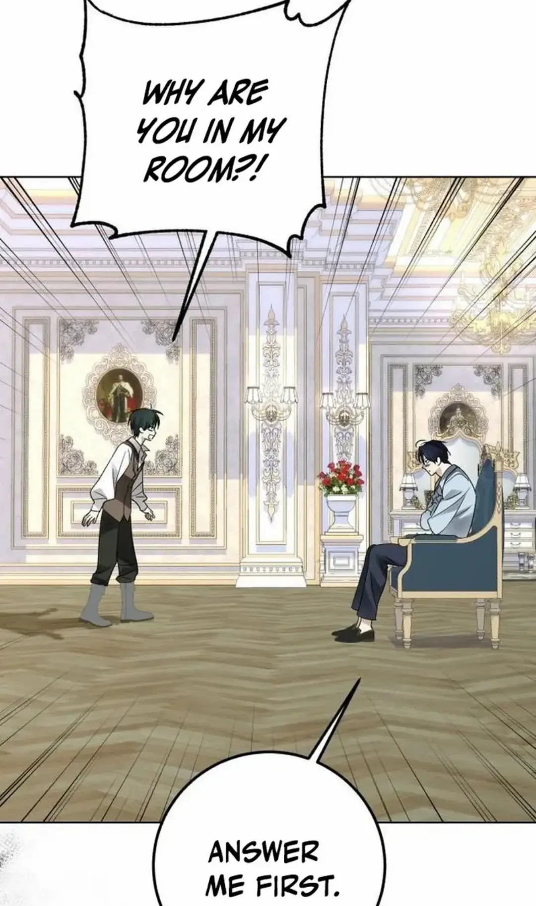 Seeing him go crazy while she was on disguise was sending me back fr. So then, it occured to me, that means male leads turns gay for their female lead fr no? though they weren't aware at first haha ps. for those who wanted to see the other parts of this, I posted other 3 parts that would give you some general idea on its plot. #manhwareccomendation #manhwa #crossdressing #romance #ibecamethedukesmaleservant 