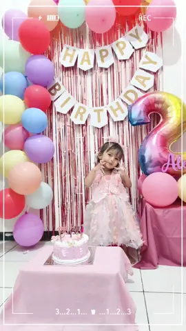 #CapCut ulang tahun alea 2 tahun 😍