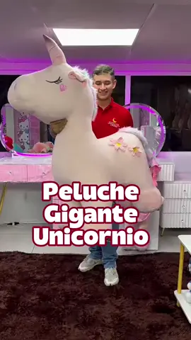 Peluche Gigante Unicornio ✨ Realizamos envios a todo Ecuador 📍🚛 #mundoluna🌙 #enviosnacionales #milagrocity🍍 #videoviral #parati #empleo 
