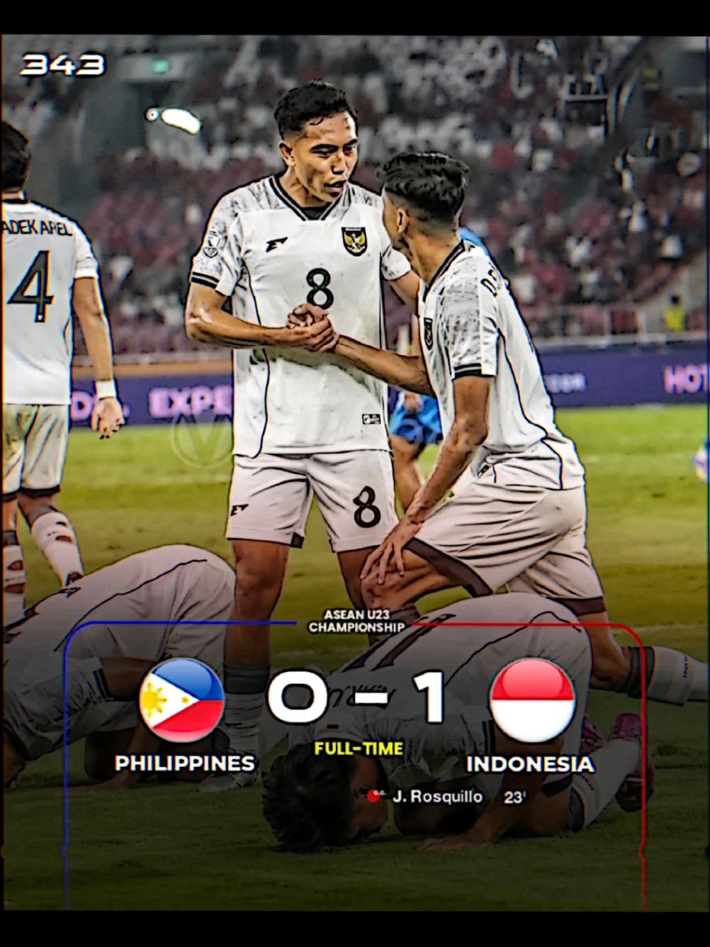 King Indo u23 berhasil meraih kemenangan tipis 1-0 atas Filipina🔥 kok ada ya tim yg kalah sama Filipina🤭 Indonesia sementara memuncaki klasemen🙌 #aff #affu23 #aseanu23championship #aseanu23championship2025 #aseancup #aseancupu23 #timnasindonesia #timnasday #timnasu23 #garudamuda #indonesia #filipina #philippines #indonesiavsfilipina #indonesiavsfilipinau23 #jensraven #arkhanfikri #rosquillo #geraldvanenburg #vanenburg #fypシ #fyp 