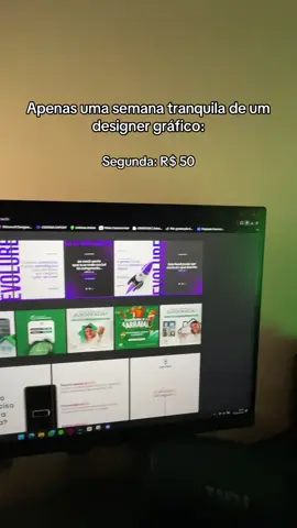 Apenas uma semana tranquila… #designer #designergrafico #design