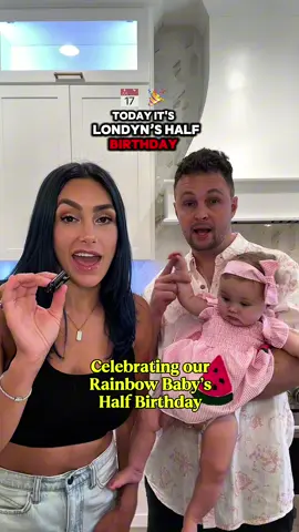 After 4 years of infertility, we still can’t believe she’s really here sometimes 😭🩷 We love to celebrate and cherish every moment! #rainbowbaby #baby #6monthsold #marriedlife #iuijourney #fertilityjourney #glamwithnikki #nikkiandseb