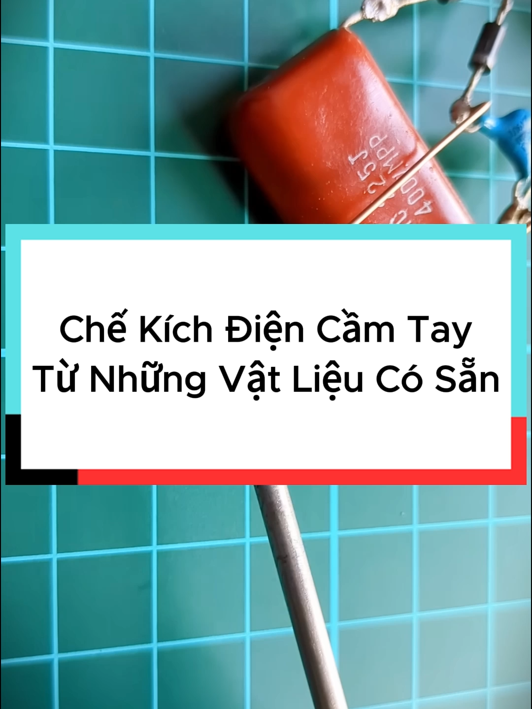 chế kích điẹn cầm tay dùng để tự vệ. #chauchen #dientuungdung