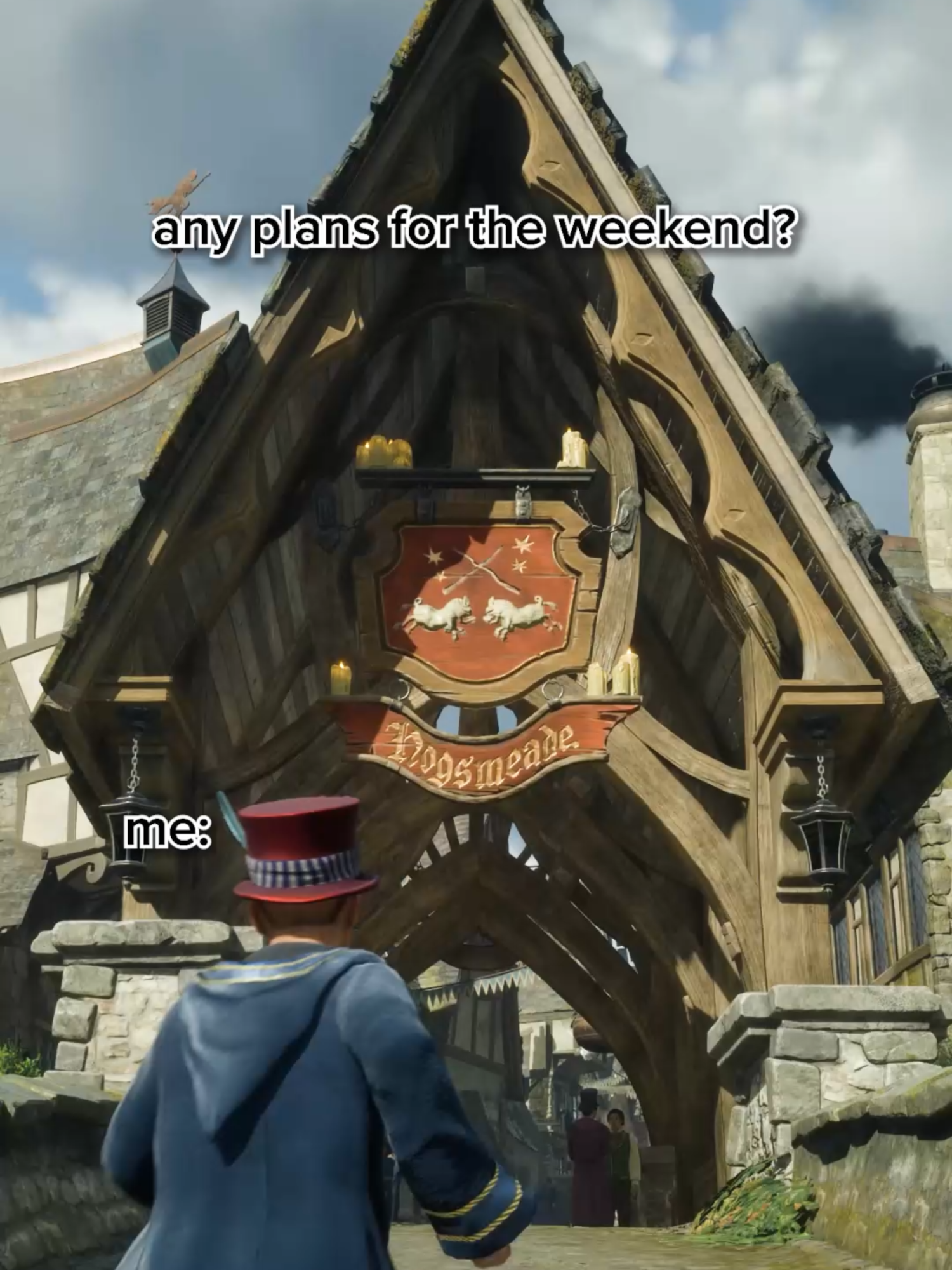 our weekend plans are magical 😌 #HogwartsLegacy #HarryPotter #gaming #Hogwarts