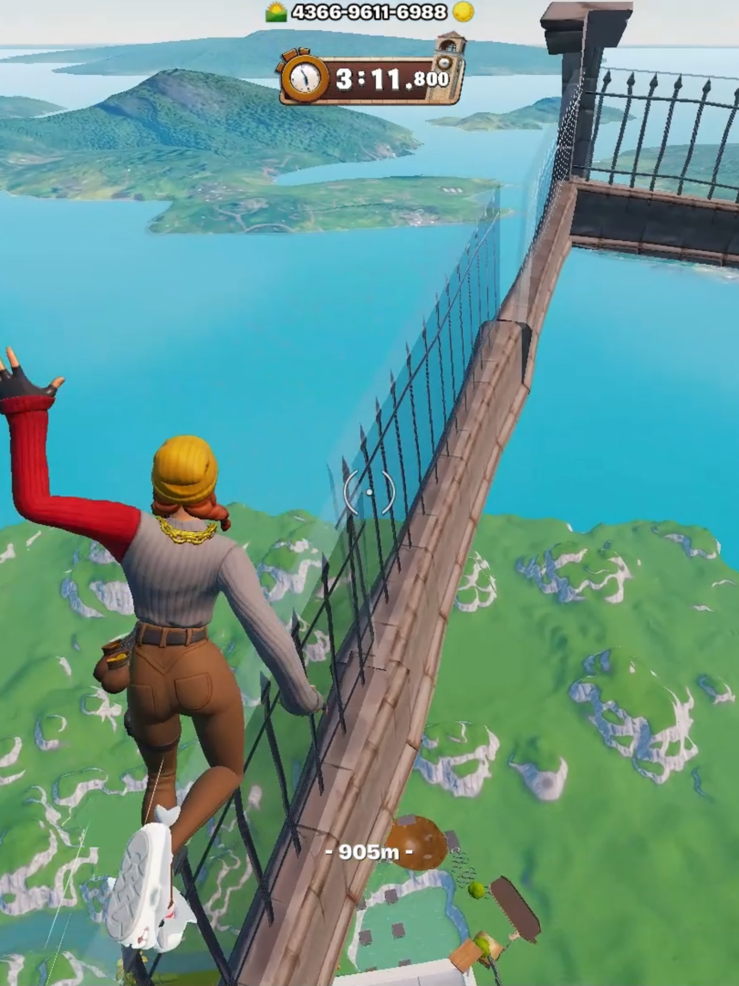 ミス多すぎてやばいけど一応世界記録あざす fortnite onlyup 7:23 #fortnite #onlyup