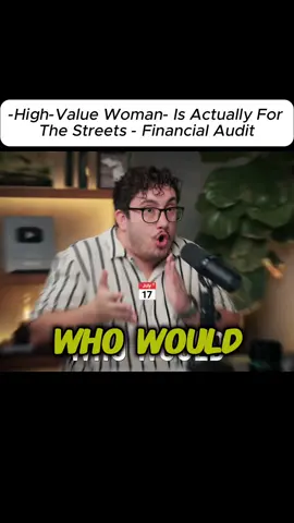 #CapCut -High-Value Woman- Is Actually For The Streets - Financial Audit#CapCut #finance #financialfreedom #findyouredge 