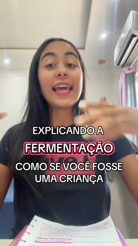explicando a fermentação como se você fosse uma criança  😁 #enem #estudosenem #dicasenem #fermentacao #assuntosenem #vaiprofycaramba #foryoupage  