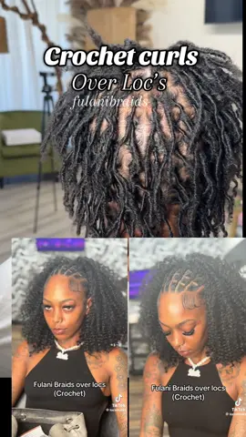 Viral #fulanibraids over locs tutorial. The girls are eating down on the loc hairstyles. Did I help you out on how to do your next look? #fulanibraidstutorial #fulanibraidsnstyles #locstyles #locstylesforwomen #locsandcurls #locstutorial 