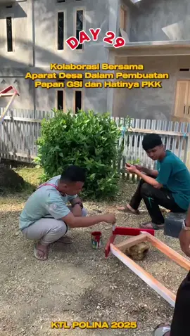 Day 29 Kolaborasi Bersama Aparat Desa Dalam Pembuatan Papan GSI Dan Hatinya PKK #fyppppppppppppppppppppppp #politeknikbombana #ktldesasalosa #timsalosa #mahasiswa #berandatiktok #trendingtiktok #day29@Desa_Salosa @Politeknik Bombana 