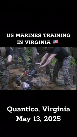 US Marines sparing in the Fighting Holes as part of the Martial Arts Instructor Trainer Course - Marine Corps Base - Quantico, Virginia - May 13, 2025 #usa #virginia #marines #military 