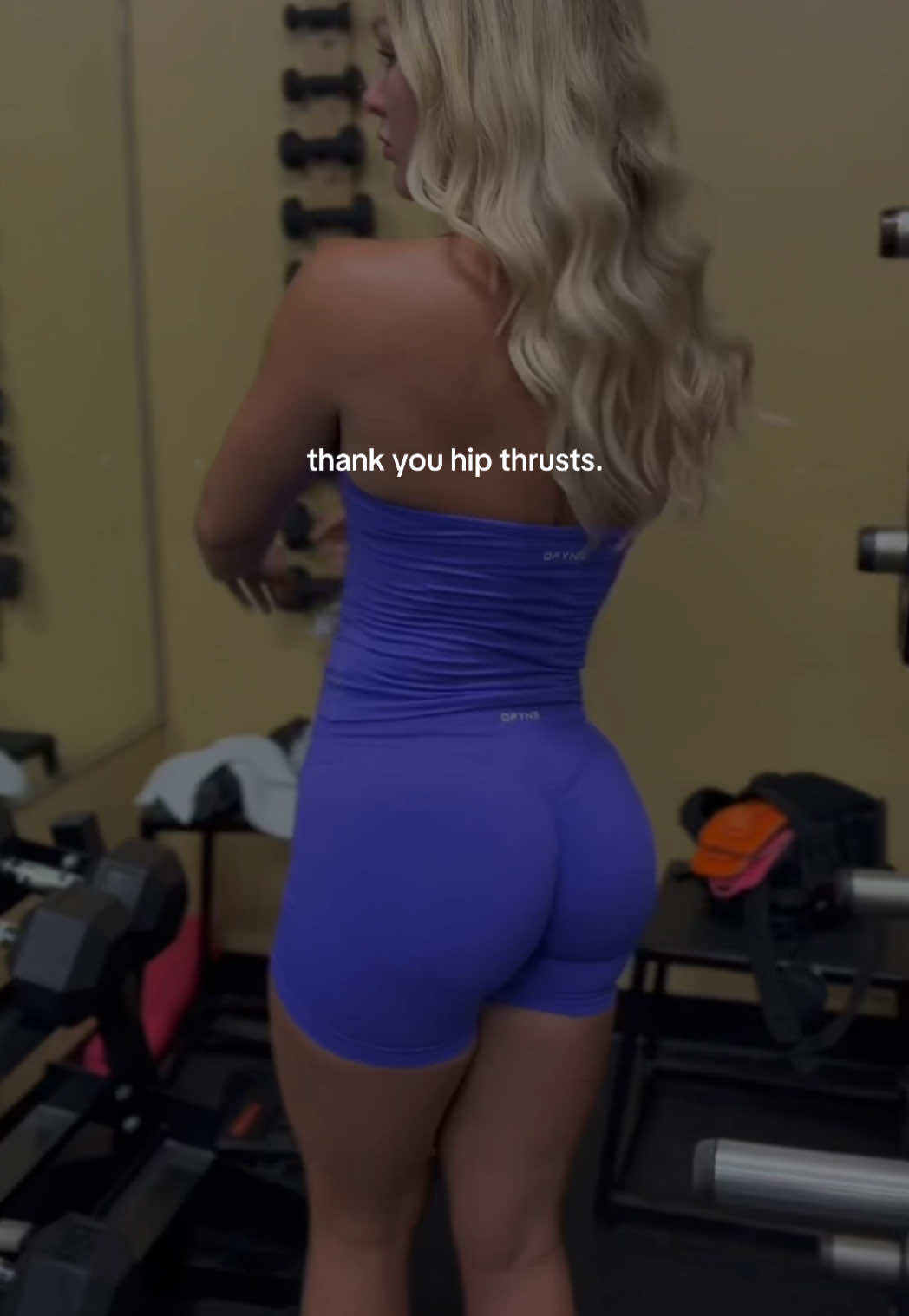 follow to see how i did it😏 #workoutroutine #glutes #glutegrowth #gluteworkouts #transformation #gymtransformation #GymTok #dfyne and thank you @DFYNE 💜 