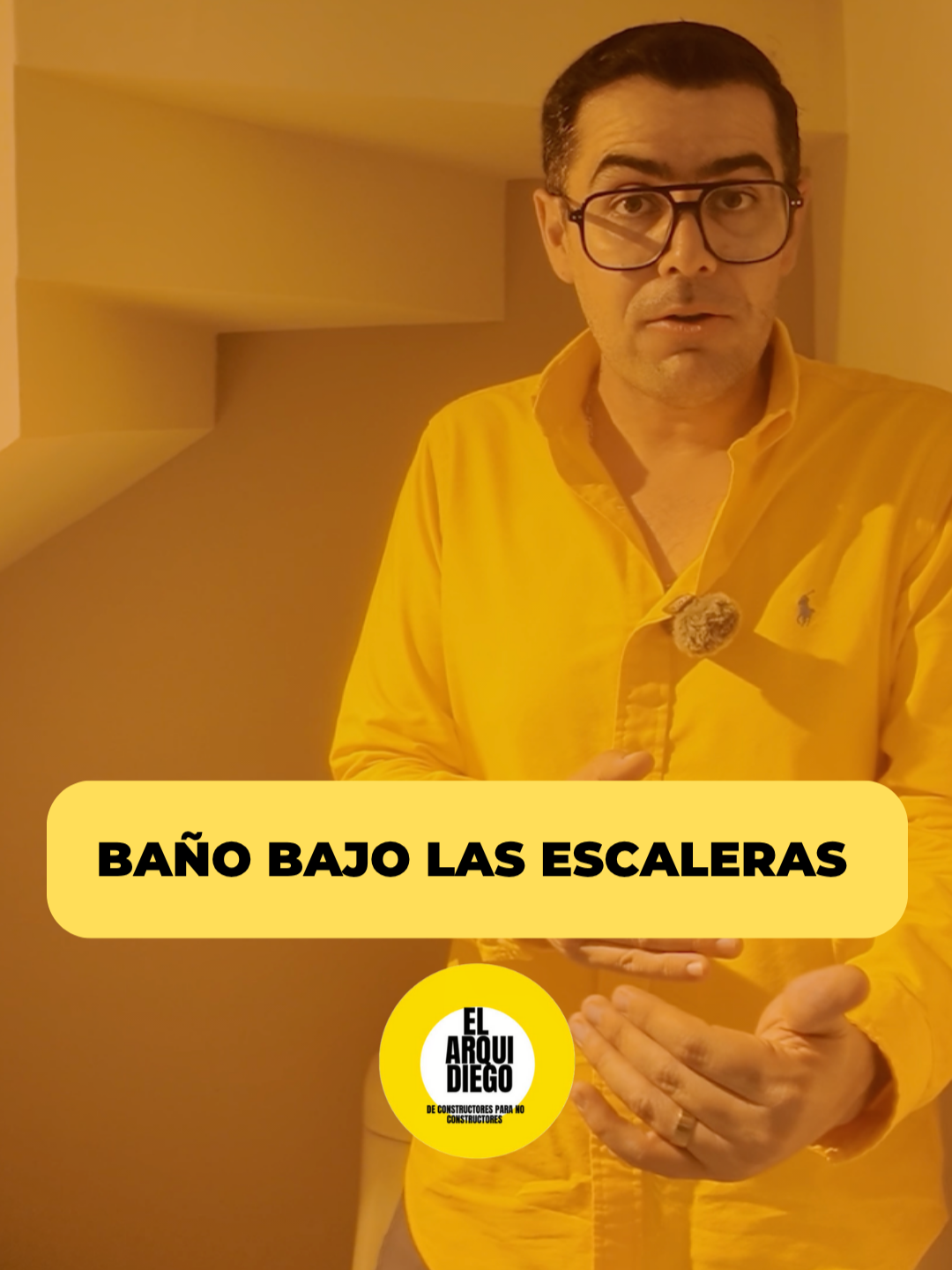 Baño bajo las escaleras #escaleras #baño