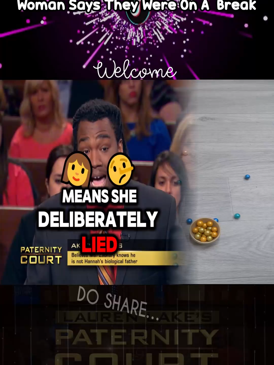 Woman Says They Were On A  Break - Part 02 #court #courtroomdrama #trialwatch #legaltiktokviral #courtroom #judge