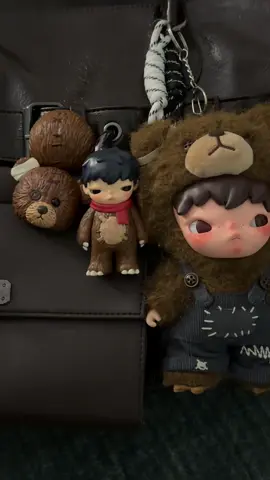 Stuffed bear #hirono #popmart 