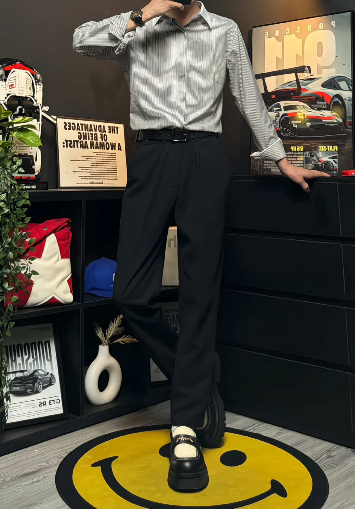 Áo sơ mi nhà mancode ♥️ #review #sơmi #mancode #suhuong 