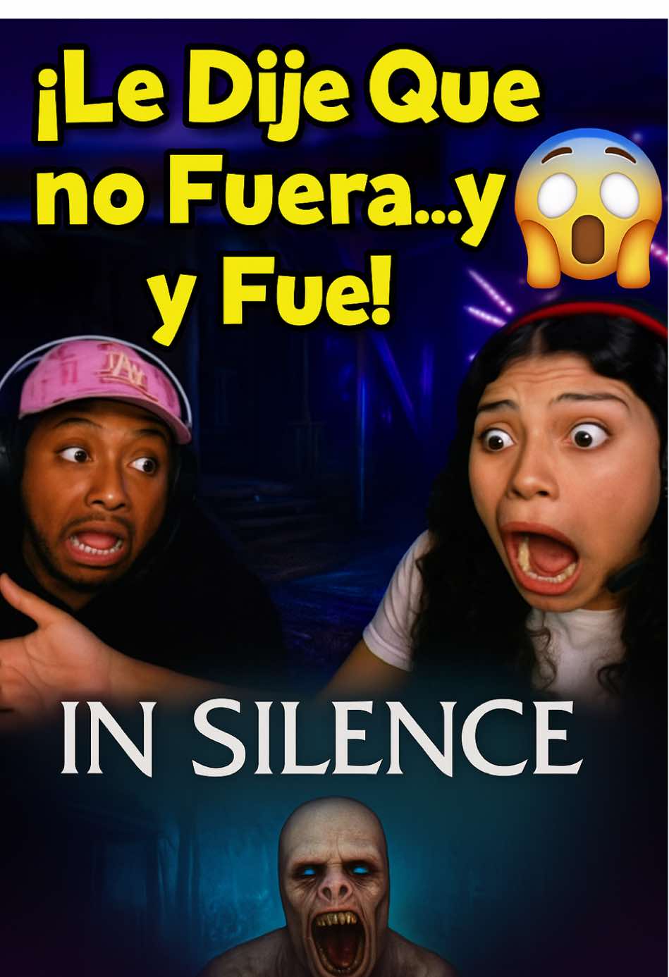 El que no oye siente 😂‼️#creatorsearchinsights #horrorgame #insilence #scream #screamer #humor #couples #sustos #streaming #fypシ #panama🇵🇦 #jeanitss #asustada 