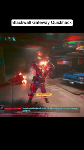 Blackwall Gateway Quickhack #cyberpunk #cyberpunk2077 #gamingtiktok #foryour #cyberpunk2077gameplay #cyberpunkphantomliberty #cyberpunkedit #foryoupage #fypツ #fyp #pc #twitchclips