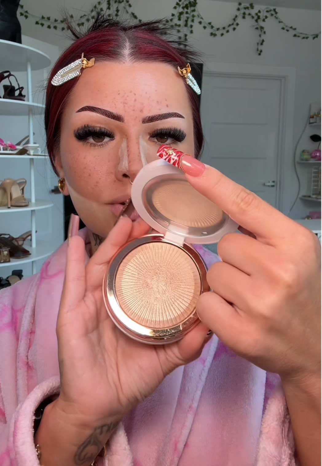 Okay I’m not a big fan of the under eye tightener 😬 #grwm #part2 #stargrl333 