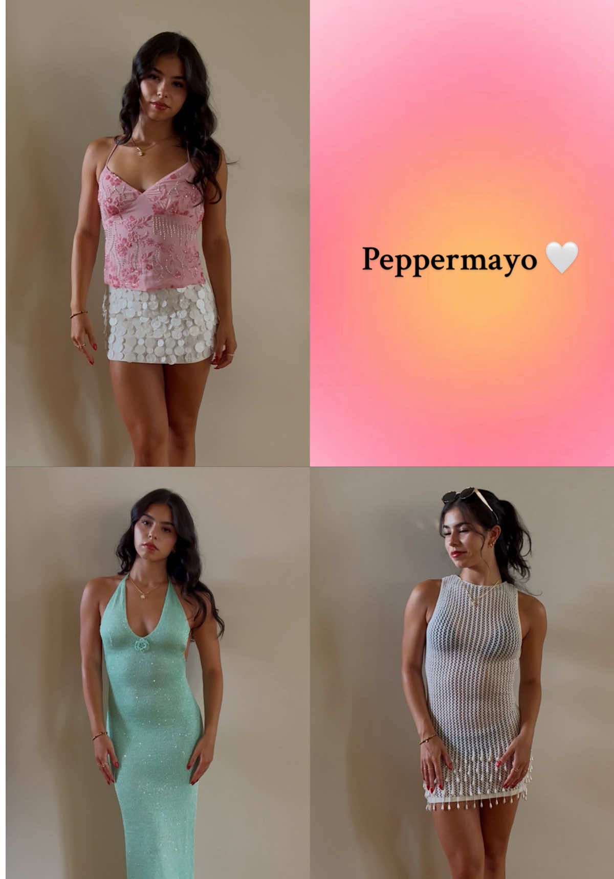 Perfect vacation outfits 🥰 @PEPPERMAYO #peppermayo #SummerFashion #summervibes #styling 