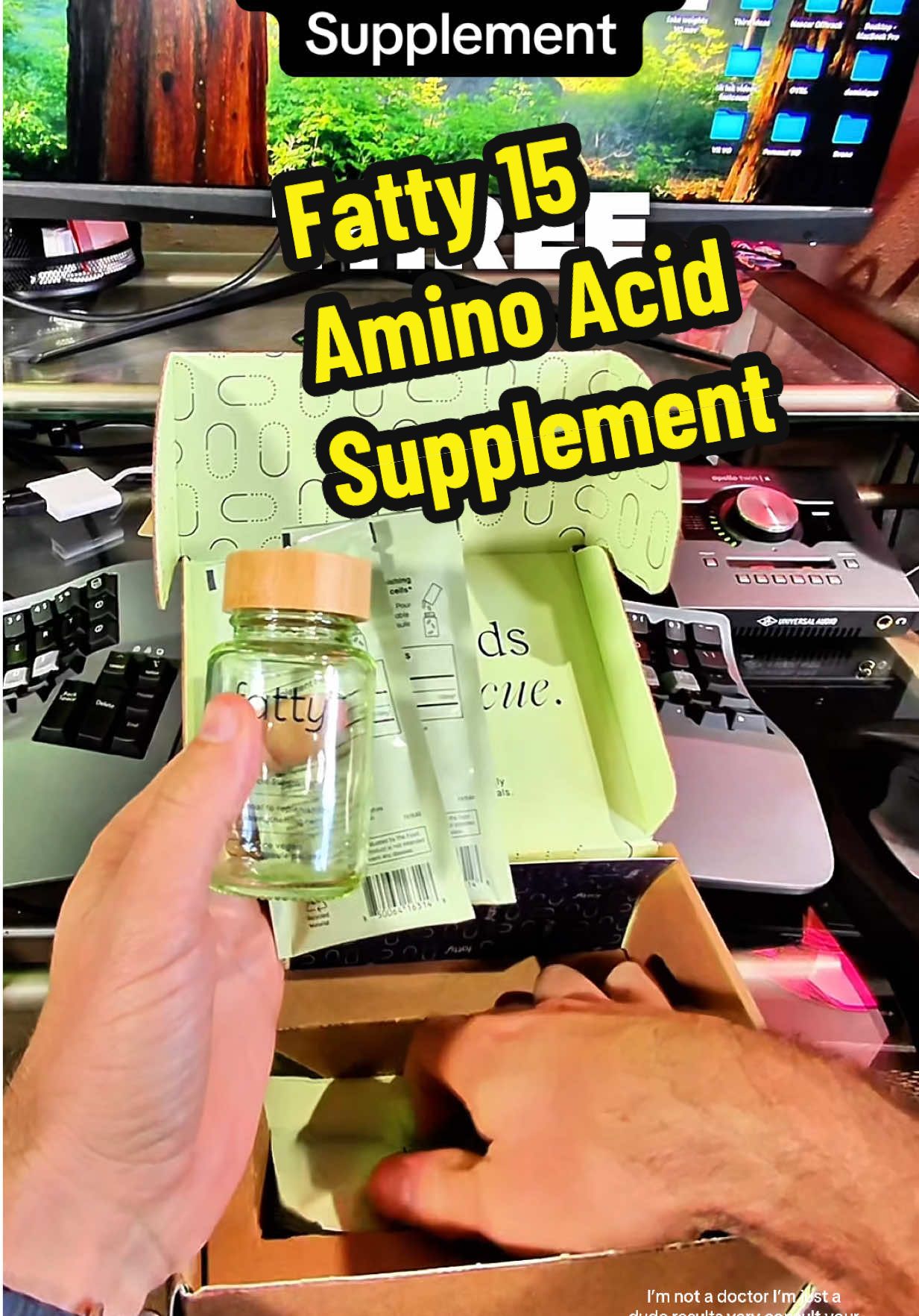 Excited to try the new anti-aging supplement Fatty 15! #antiaging #supplements #holistichealth #tiktokshopcreatorpicks #dealsforyoudays 