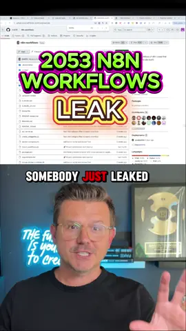 🚀 Try Abacus in Profile I used Abacus AI’s ChatLLM DeepAgent, the all-in-one AI agent that builds and automates workflows to collect 2,053 leaked n8n workflows and package them into a free, hosted resource for anyone building automations.  🔧 What you get: All 2,053 n8n workflows in one place Web-hosted and fully searchable Completely free and open-source 👉 Grab them here: Shoutout to Zie619 - appreciate the work. Why this matters: DeepAgent can autonomously build tools, run jobs, and connect systems n8n is a powerful low-code automation platform for creative app integrations I combined both to give you hundreds of pre-built workflows—zero setup required. 💡 Perfect for you if: You build automations with n8n Want learnable/adaptable examples Want to see AI-built automations in action 👍 Like this? Drop a comment with your next project idea—and subscribe for more AI tool deep dives!