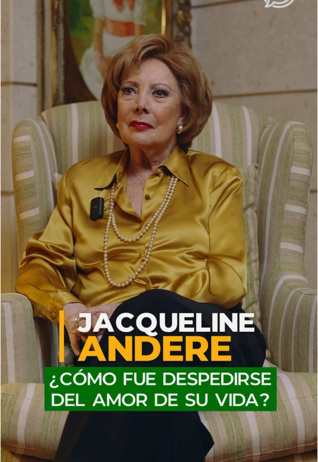 JACQUELINE ANDERE se conmovió hasta las LÁGRIMAS al relatar en “Perversiones de un Café” el momento en el que se despidió de su difunto esposo José María Fernández Unsáin, a quien la primera actriz describe como “El Gran Amor de su vida”. Disfruta de la ENTREVISTA completa en el canal de #youtube 