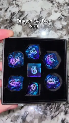 These are so cool!!! #dragoneye #diceset #coolfinds 