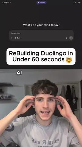 making Duolingo with just AI #ai #nocode #duolingo 