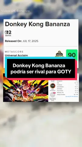 Vaya, que buen año está siendo para los videojuegos #donkeykong #nintendo #videojuegos  Donley Kong Bananza Reseña 