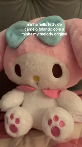 ai eu passo mal a hello kitty é toda deformada tadinha  #sanrio #hellokitty #mymelody #brinquedo #collection #coleção 