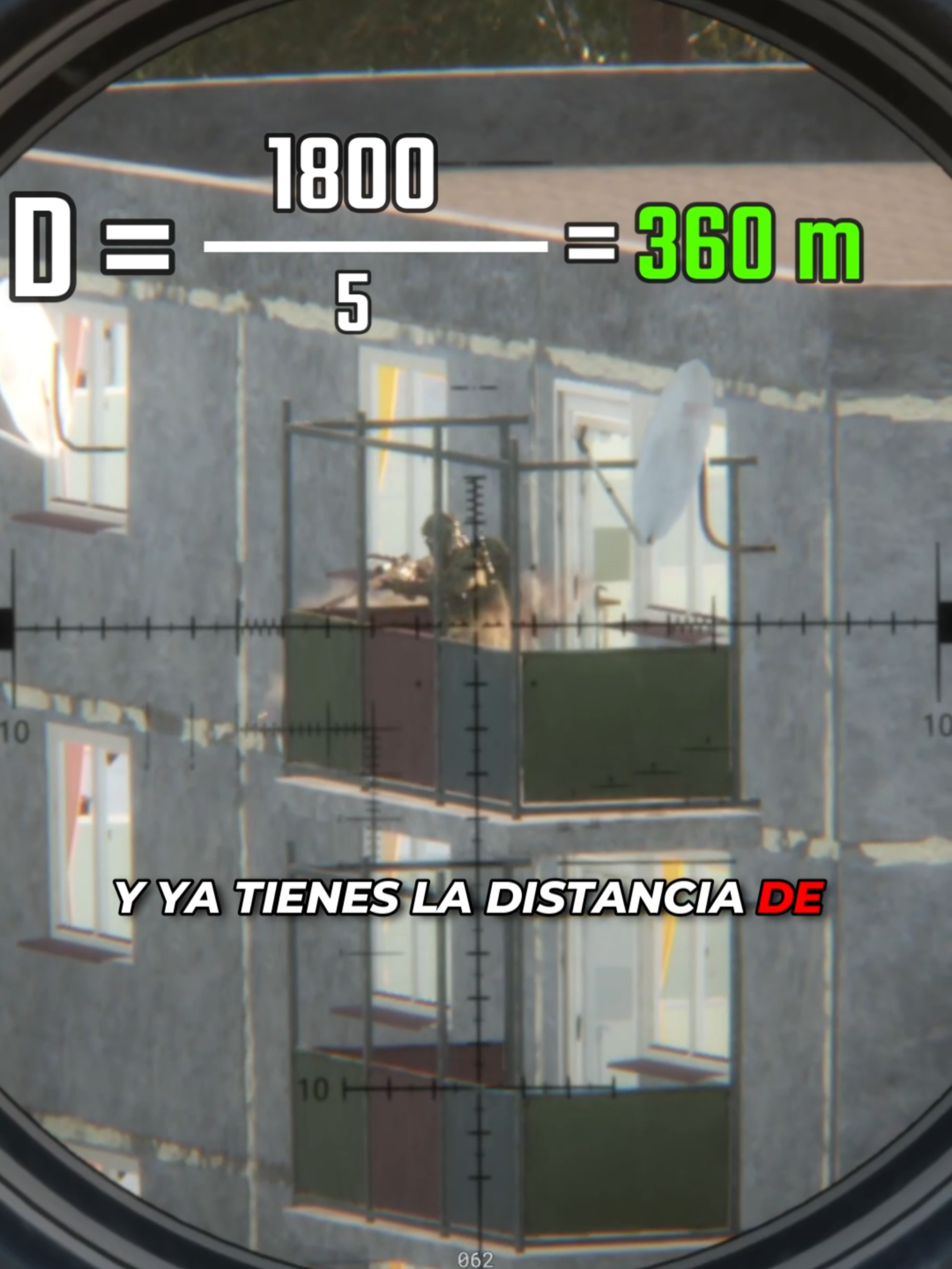 Calcula distancias con Mildots para objetivos a cubierto 🎯 #armareforger #sniper #sniping #francotirador #consejos #tips #helix95