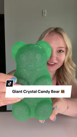 Homemade Crystal Candy: Bear #crystal #crystalcandy #candy #crystalcandyasmr #homemadecrystalcandy #homemade #candytok #candyasmr #asmrcandy 