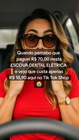 Essa Escova dental Elétrica tá muito barata agora!! 😱 #escovadedentes #escovadedenteeletrica #escovaeletrica #tiktokshop 