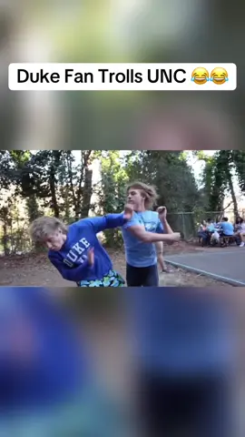 UNC fans crashout 😂. #UNC #Duke #troll #youtube #funny #crashout @snarp 