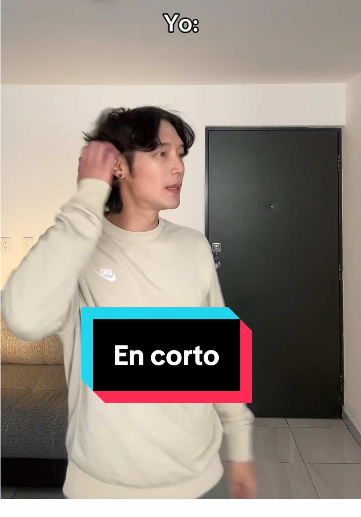 Yo en corto. 😆 #coreano #humor #social #paratiiiiii #foryou #fyp 
