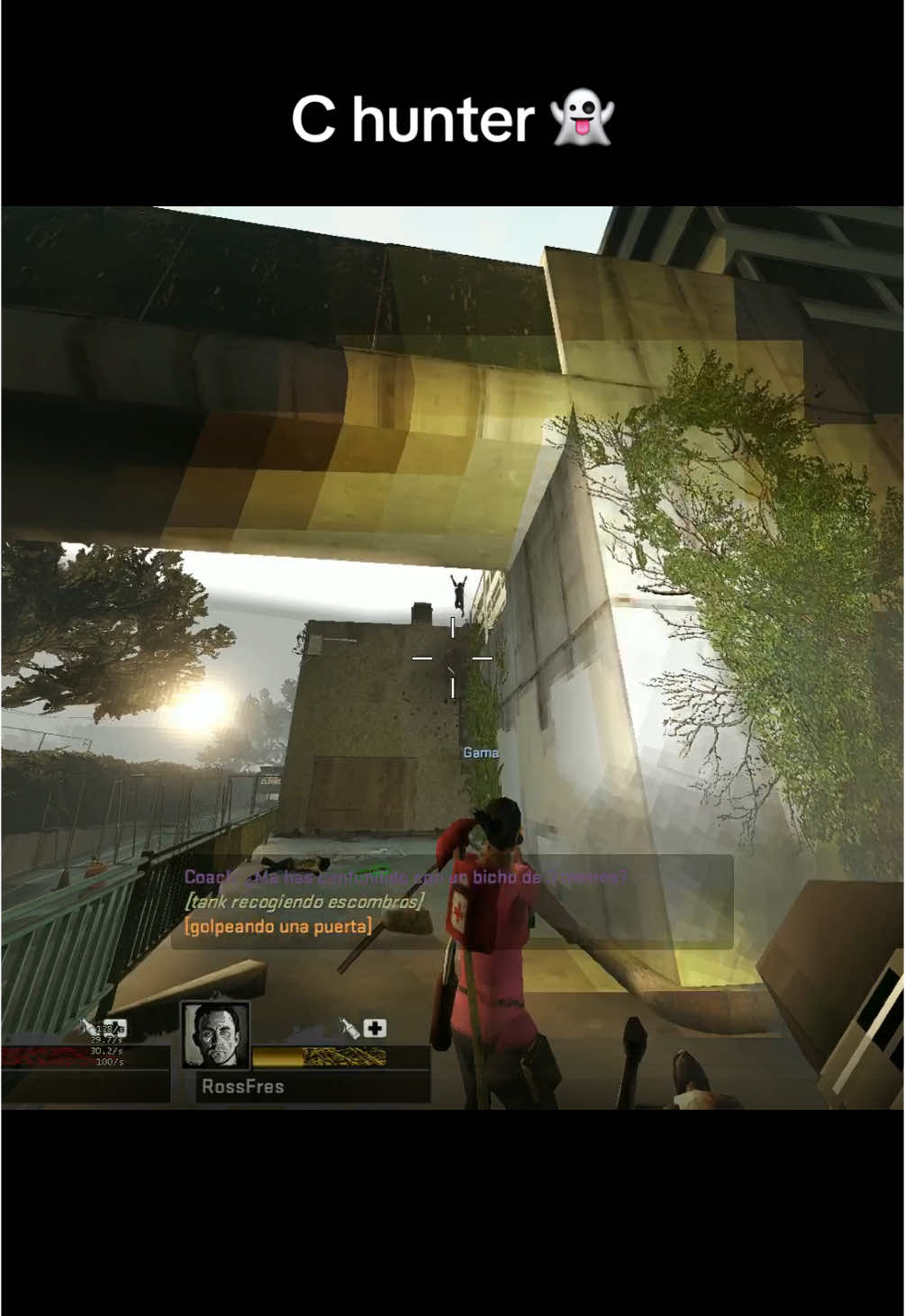 Ese hunter humilde xd#left4dead2 #humor #momentosf1 