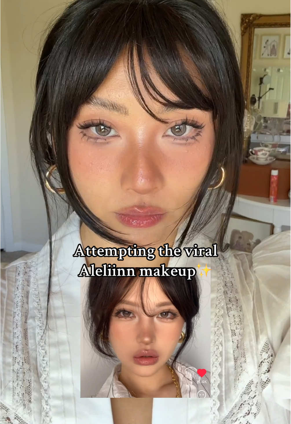 This makeup turned out too good… I’m scared of myself rn lol #creatorsearchinsights #makeuptransformation #toastymakeup #douyin #douyinmakeup #cheriefullashes #fyp 