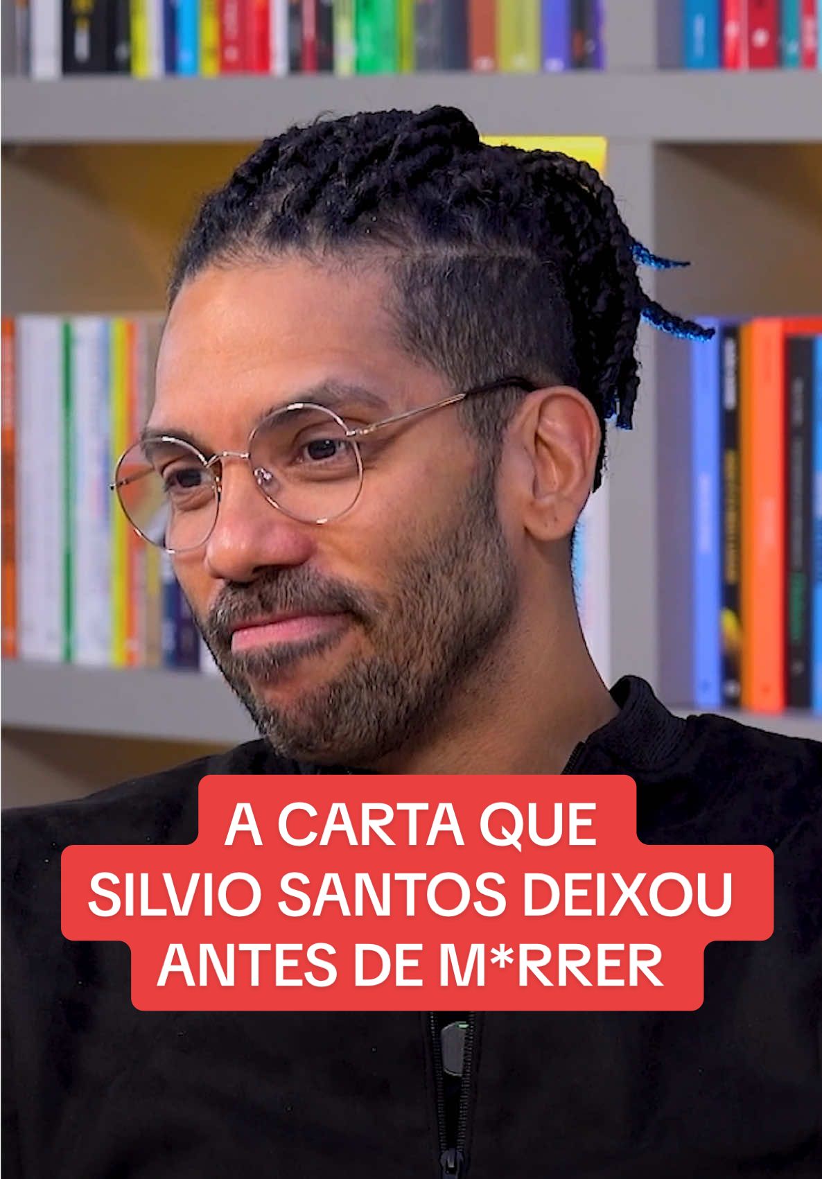 Conheci essa carta e é impossível não se emocionar. Silvio Santos era um cara que queria ter conhecido. Me emocionei profundamente. Tenho certeza que vai te tocar também. #silviosantos #fyp #reflexao #motivacao #joeljota 
