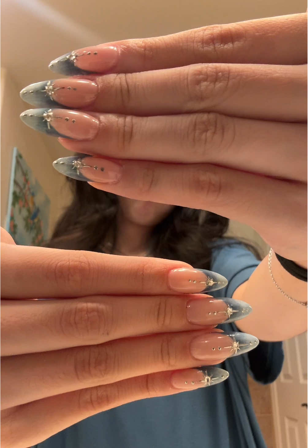 this honestly took way too long but it was worth it. #nailsoftiktok #gelxnails #nailsart #fyp #foryoupage 