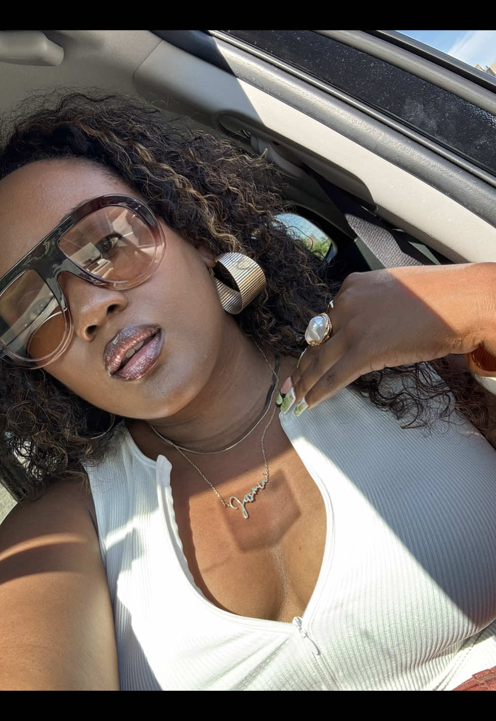 a beautiful day, honestly.  . . . . #blackgirltiktok #regularblackgirltiktok #glassesareamazing #contentcreator #beautifulgirl #beautifulday #thiquetok #tiktokshopfinds #tiktokmademebuyit #tiktokaffiliate #tiktokmademebuyit  