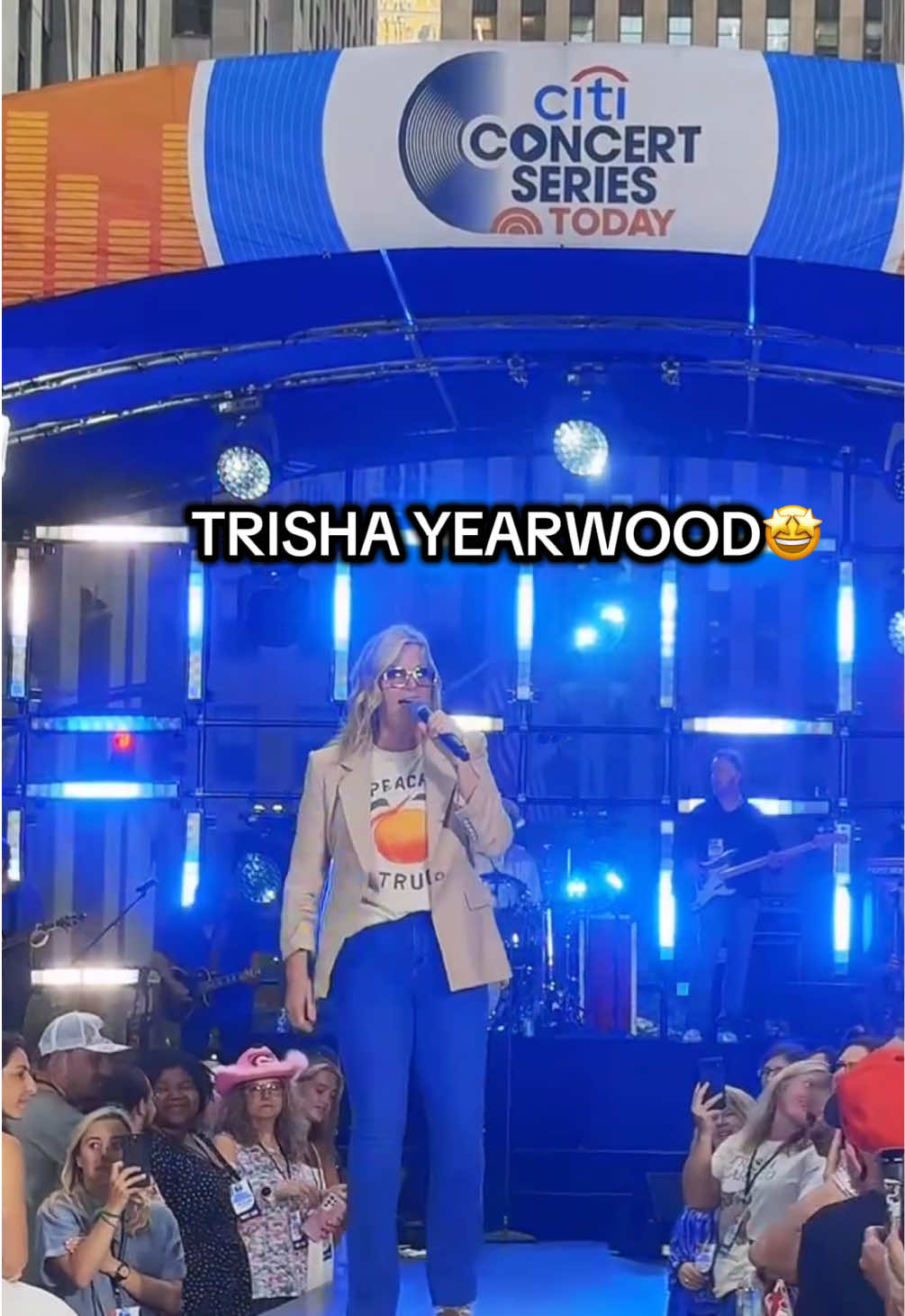@TODAY Show   what an amazing first time experience at the TODAY show this morning, really had a fun time with the best weather in NYC!! Also so happy I got to share this with my followers, here are a few replay clips from my LIVE today :) Enjoy 🥰 Beautiful inside & out! 7.18.2025 #trishayearwood #fyp #countrymusic #nyc #foryoupage #todayshow #citiconcertseries #summervibes #newyorkcity #countrysinger #country #manhattan #rockfellercenter #concert #music #contentcreator #livestream #livehighlights #livereplay 