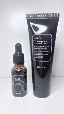 So soothing! @Picky KBeauty @Klairs Global Official || #woningie #midnightbluecalmingcream #firstcareactivatingserum #klairs #pickyreview #gopicky #yesstyleinfluencers #wonyoungism 