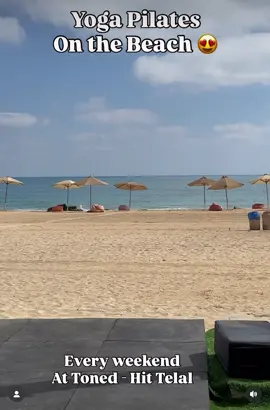 Yoga Pilates every weekend at Toned X Hit Telal #sahel #yoga #pilates #yogapilates #fyp 