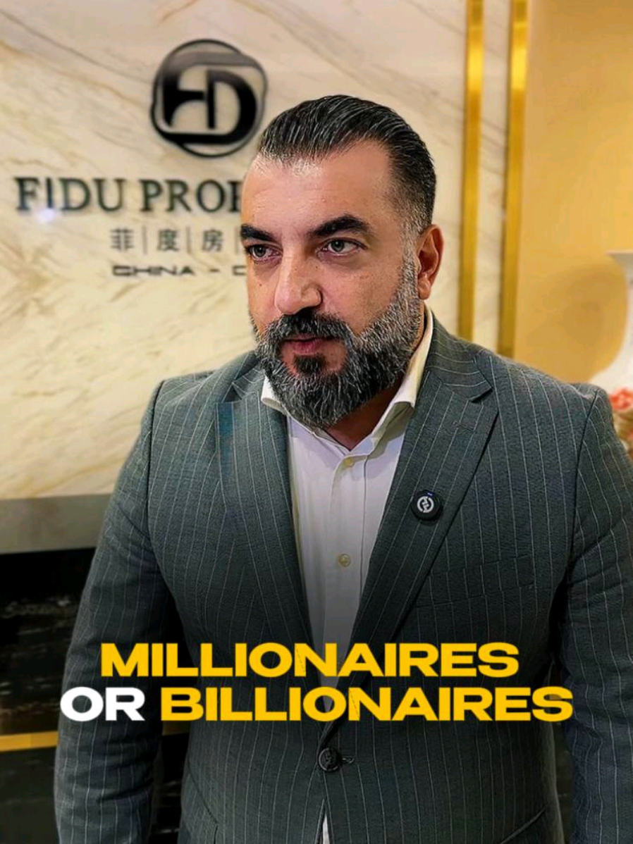 Millionaires or billionaires 💸 Stay with me - I’m about to share some fascinating insights about life and investment opportunities in Dubai 🙌