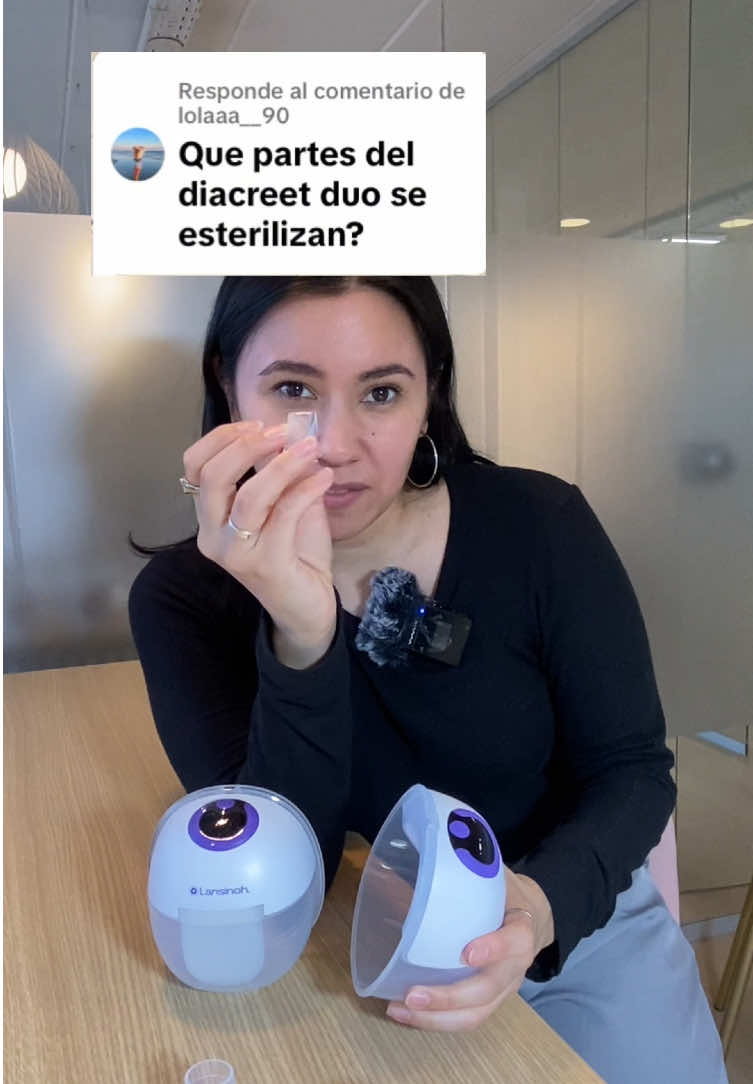 Para todas las que nos preguntan qué partes se esterilizan del sacaleches inalámbrico!   #sacaleches #extractordeleche #lactancia #lechematerna 