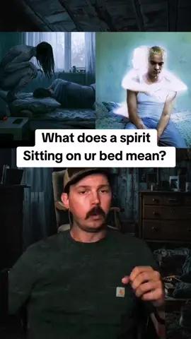 What does a spirit sitting on ur bed mean? #spirit #spirittok #spiritualitytiktok #sleepparalysis #sleepparalysisdemon #spiritualtok #spiritualitytok #spirits #truestorytime #truestories 