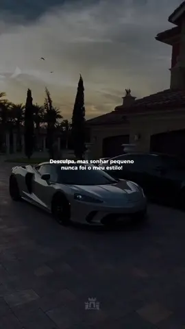 sonhos pequenos aqui não. #Lifestyle #money #vídeosmotivacionais #marketingdigital #liberdadefinanceira #success #parastatus #empreender  #empreendedorismo #milionário #motivação #autodesenvolvimento 