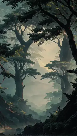 The Forest 🌳  I am such a fan of animations with subtle movements.  Of course, I had to add the HDR treatment. 🤓  #comfyui #animatediff #theforest #forestart #aianimation