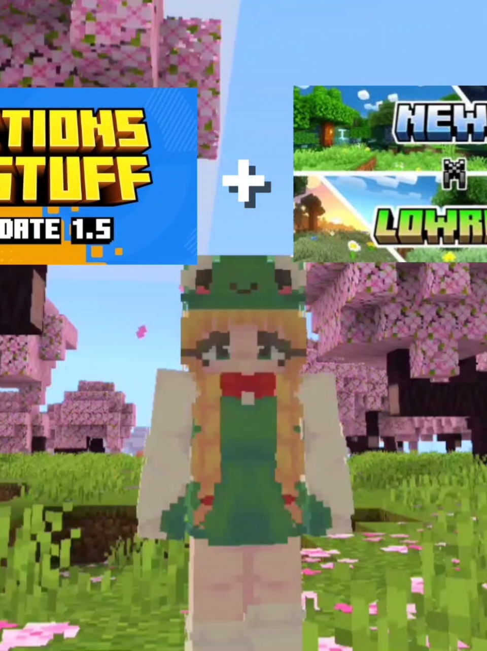 Essa textura e shader são a melhor combinação❤️ #cuteaddon #minecraftbedrock  #cutecore #satisfyingvideos #actionsandstuff #fouryou 